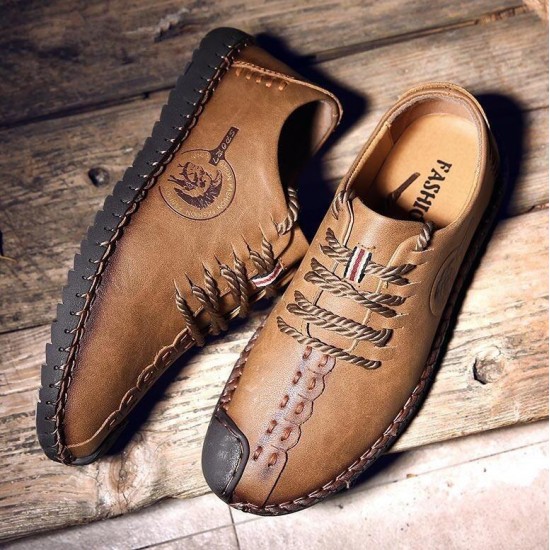 Shoes - Fashion Men's High Quality Leather Plush Lining Casual Boots