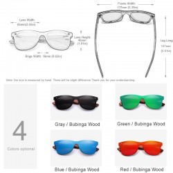 2021 Men Women Natural Handmade UV400 Polarized Wood Sunglasses