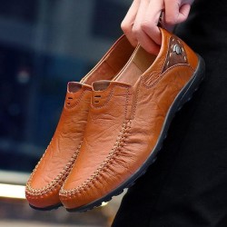 New Soft Leather Handmade Casual Men's Loafers