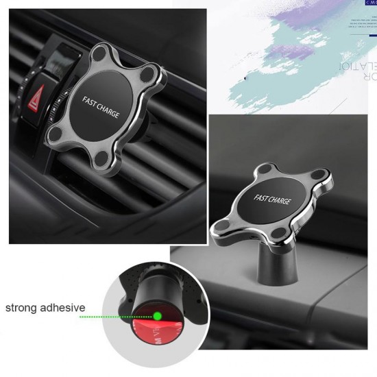 Magnetic Car Phone Wireless Charger Dashboard
