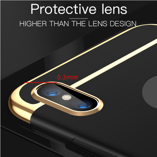 Luxury Full Protective PC Case For iPhone X XR XS Max