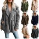 Women's Clothing - 2021 Women's Winter Buttoned Casual Coat
