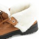 Women's Shoes - Classic Heels Suede Women Winter Warm Fur Plush Ankle Boots