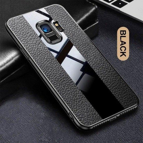 Luxury Leather Bumper Case For Samsung S9 S8 Note 8