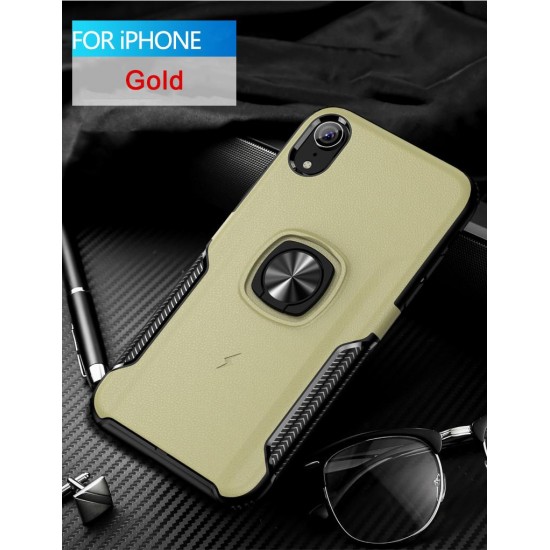 Phone Case - Luxury Fashion Creative Hidden Magnetic Ring Holder Case For iPhone X XR XS(Max) 8 7 6S 6/Plus