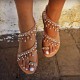2021 Summer Pearl Leather Chic Sandals