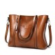 Bags & Wallets - Women Fashion Classic Leather Tote Handbag