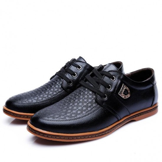New Men's Comfortable Leather Casual Shoes