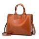 Leather Handbags High Quality Casual Female Trunk Tote Shoulder Bag