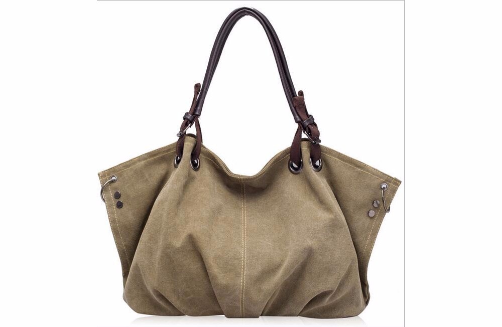Women Fashion Canvas Handbags Retro Large Capacity Female ShoulderBags Stylish Casual Crossbody Bags Classic Solid Totes TTOS (8)